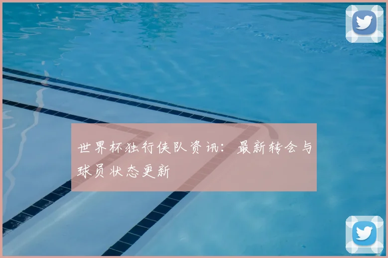世界杯独行侠队资讯:最新转会与球员状态更新